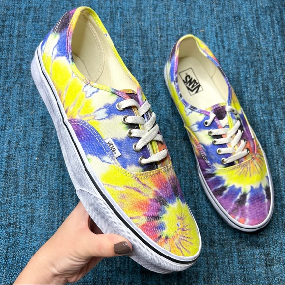Vans Other - Vans Authentic Washed Tie Dye Sneakers